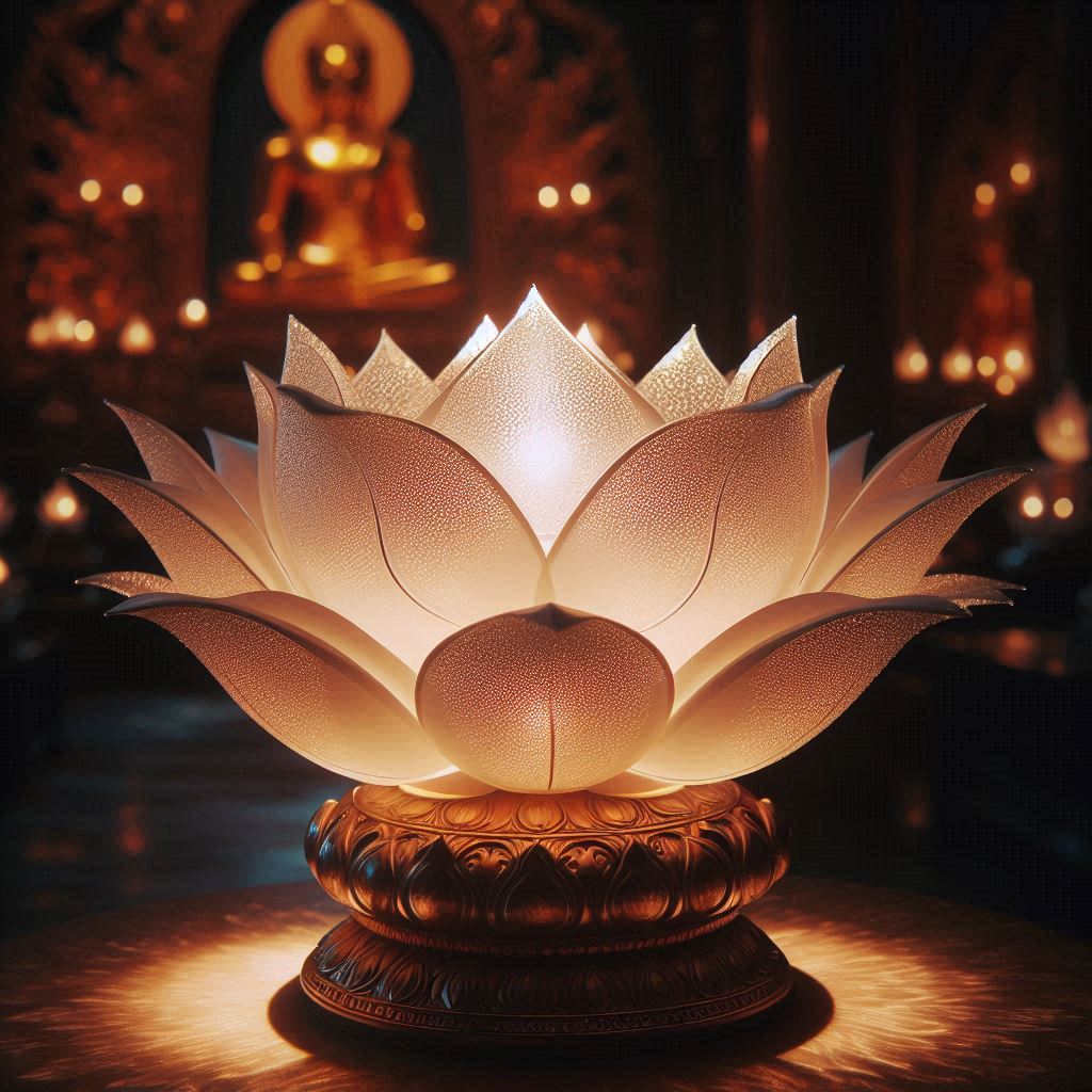 Đèn Sen – Ánh Sáng Của Trí Tuệ